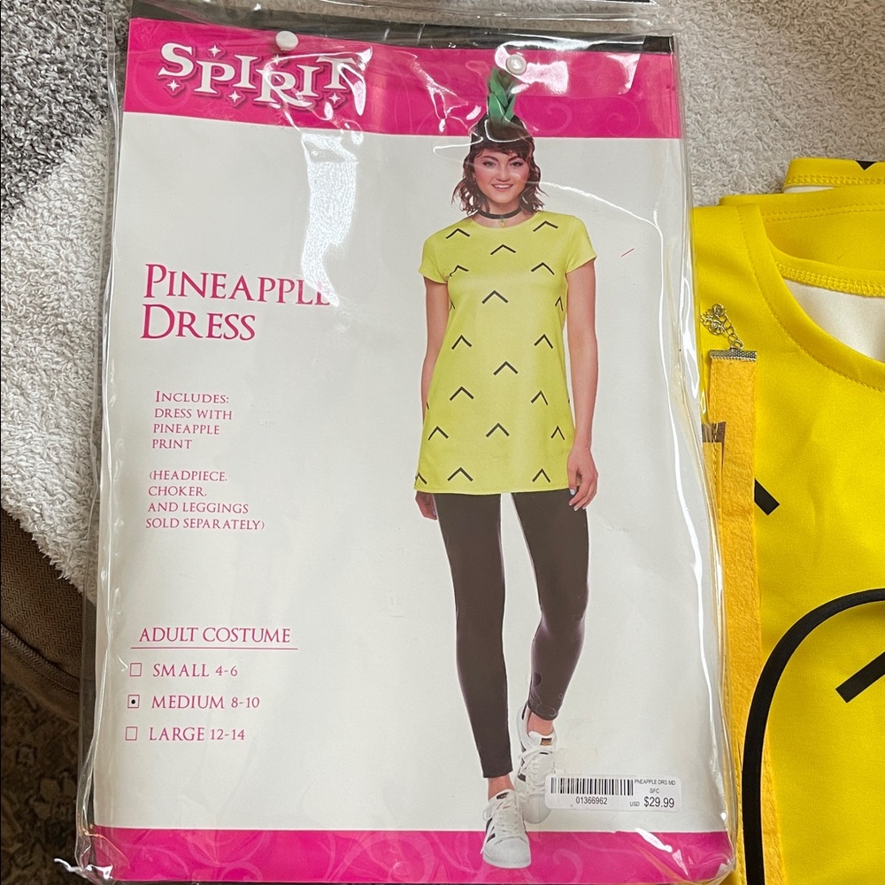 Halloween Pineapple dress